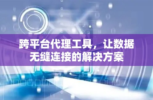 跨平台代理工具,让数据无缝连接的解决方案 跨平台代理工具,让数据无缝连接的解决方案