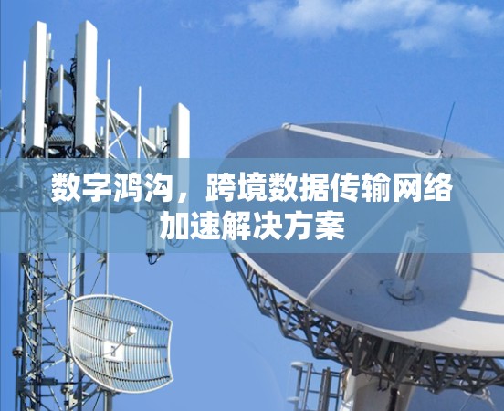 数字鸿沟，跨境数据传输网络加速解决方案