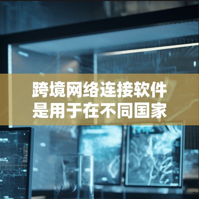 跨境网络连接软件是用于在不同国家或地区的计算机之间建立连接的工具,广泛应用于远程访问、远程办公、文件传输等场景。以下是详细介绍 跨境网络连接软件是用于在不同国家或地区的计算机之间建立连接的工具,广泛应用于远程访问、远程办公、文件传输等场景。以下是详细介绍