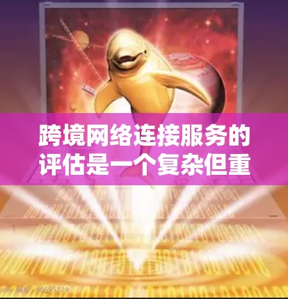 跨境网络连接服务的评估是一个复杂但重要的过程,旨在衡量网络连接服务在跨境场景下的性能、可靠性、安全性和用户体验。以下是对这一评估的概述和相关方法 跨境网络连接服务的评估是一个复杂但重要的过程,旨在衡量网络连接服务在跨境场景下的性能、可靠性、安全性和用户体验。以下是对这一评估的概述和相关方法
