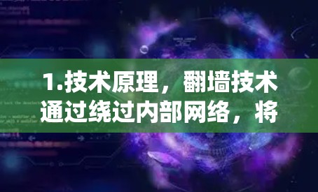 1.技术原理,翻墙技术通过绕过内部网络,将数据发送到外部网络,实现远程访问 1.技术原理,翻墙技术通过绕过内部网络,将数据发送到外部网络,实现远程访问