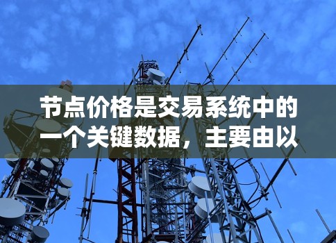 节点价格是交易系统中的一个关键数据，主要由以下因素影响