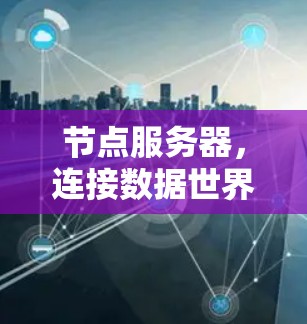节点服务器,连接数据世界的桥梁