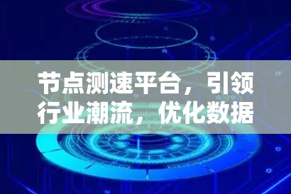 节点测速平台，引领行业潮流，优化数据管理