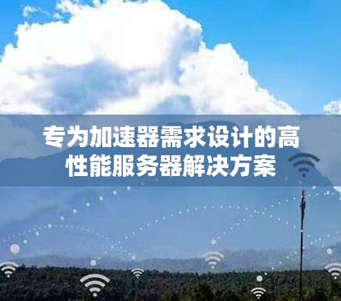专为加速器需求设计的高性能服务器解决方案