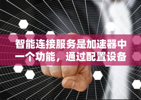 智能连接服务是加速器中一个功能，通过配置设备的IP地址、网络接口、协议等参数，使加速器能够直接连接到特定设备，从而更高效地加速下载和流媒体。以下是对智能连接服务的详细解析