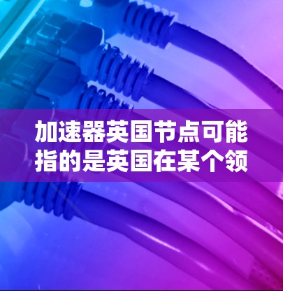 加速器英国节点可能指的是英国在某个领域中的加速器设备或节点，具体含义需要结合上下文进行理解。以下是对可能含义的详细分析