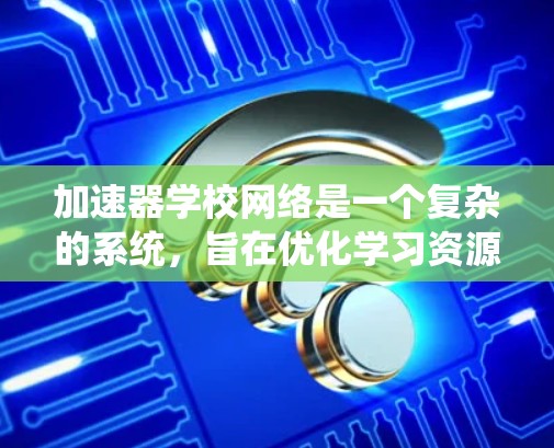 加速器学校网络是一个复杂的系统,旨在优化学习资源的学习和访问效率。以下是对该网络结构和功能的详细总结