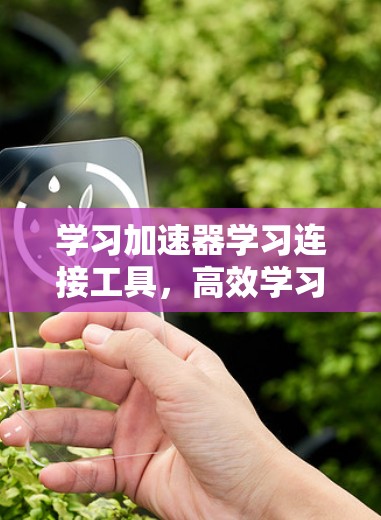 学习加速器学习连接工具,高效学习的全能助手