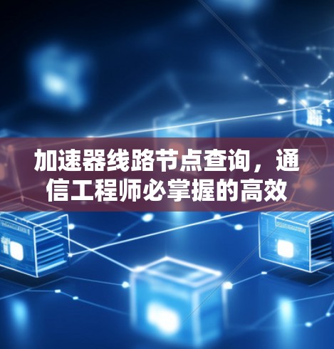 加速器线路节点查询,通信工程师必掌握的高效查询方法